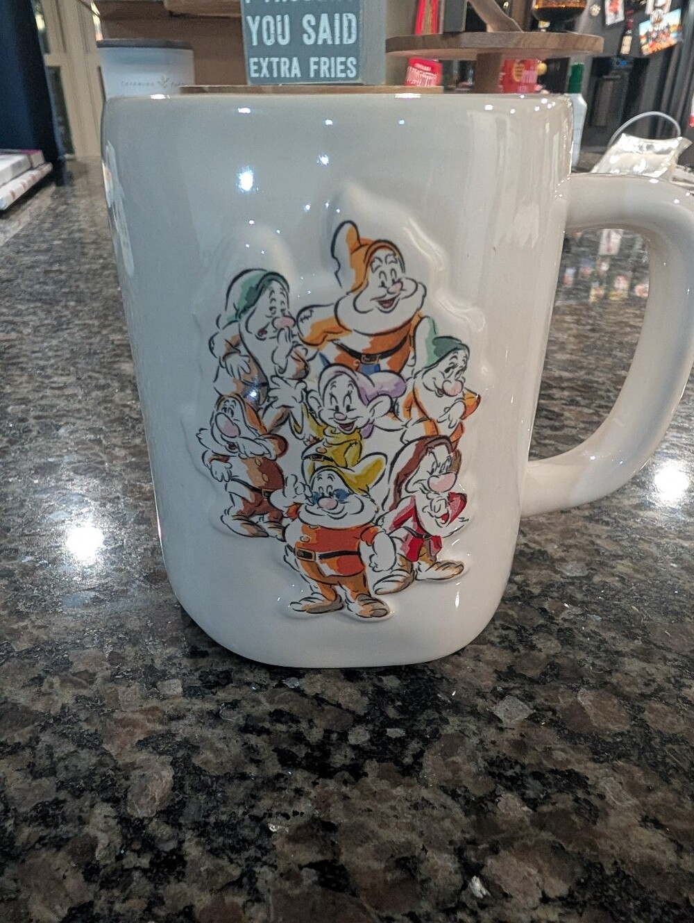 Rae Dunn Seven Dwarfs Mug